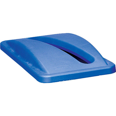 Rubbermaid Commercial Slim Jim Paper Recycling Container Lid, Blue, RCP270388BE