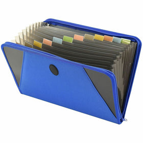 C-Line Letter Expanding File, Blue, 8 1/2" Width x 11" Length, CLI48105
