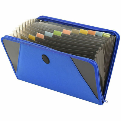 C-Line Letter Expanding File, Blue, 8 1/2" Width x 11" Length, CLI48105