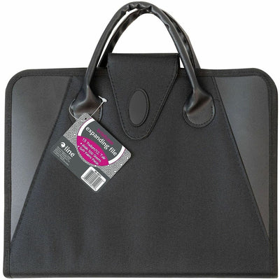 C-Line Letter Expanding File, Black, 8 1/2" Width x 11" Length, CLI48211