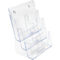 Deflecto Multi-Compartment DocuHolder, Clear, DEF77401