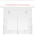 Deflecto Multi-Compartment DocuHolder, Clear, DEF77401