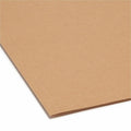 Smead 1/3 Tab Cut Letter Recycled Top Tab File Folder, Kraft, 8 1/2" Width x 11" Length, 50 / Box, SMD10830