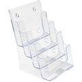 Deflecto Multi-Compartment DocuHolder, Clear, DEF77901