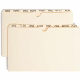 Smead Recycled File Jacket, Manila, 14 3/8" Width x 9" Length, 12 / Box, SMD78278