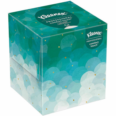 Kimberly-Clark Kleenex Professional Facial Tissue Cube for Business, White, 95 / Box, KCC21270