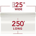 ACCO GBC NAP I Standard Laminating Roll Film, Clear, 2 / Box, GBC3000024