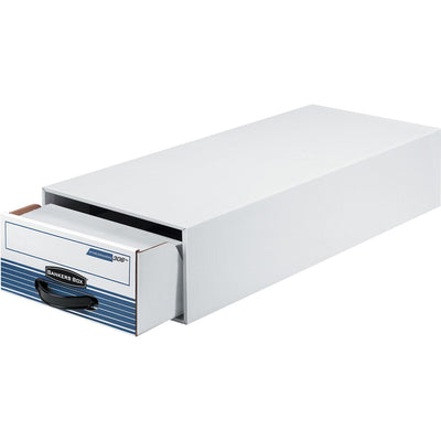 Fellowes Bankers Box Stor/Drawer Steel Plus Card Storage Drawer, Blue, 12 / Carton, FEL00306