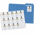 Avery Laser Inkjet Printer Permanent ID Labels, White, 225 / Pack, AVE6572