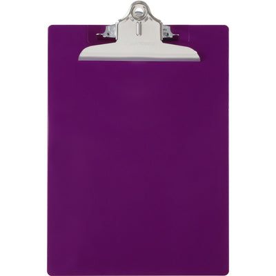 Saunders Recycled Plastic Clipboards, Purple, 8 1/2" Width x 11" Length, SAU21606