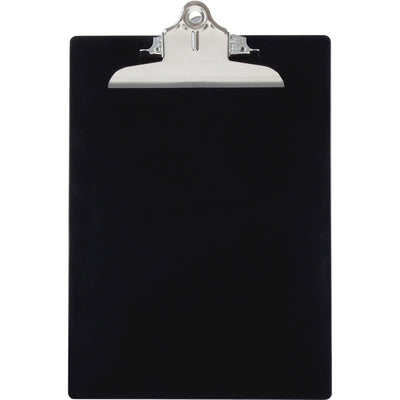 Saunders Recycled Plastic Clipboards, Black, 8 1/2" Width x 11" Length, SAU21603