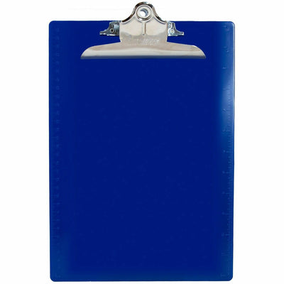 Saunders Recycled Plastic Clipboards, Blue, 8 1/2" Width x 11" Length, SAU21602