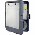 Saunders WorkMate II Divided Poly Clipboard, Charcoal, SAU00470