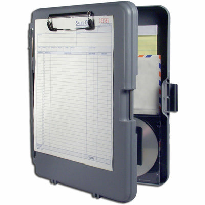 Saunders WorkMate II Divided Poly Clipboard, Charcoal, SAU00470