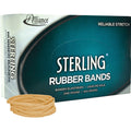 Alliance Rubber Company Alliance Rubber Sterling Rubber Bands, Natural Crepe, 1 Box, ALL24325