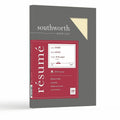 Neenah Paper Southworth 100% Cotton Resume Paper, Ivory, 8 1/2" x 11", 1 Box, SOURD18ICF