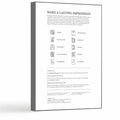 Neenah Paper Southworth 100% Cotton Resume Paper, White, 8 1/2" x 11", 100 / Box, SOURD18CF