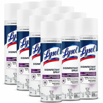 Reckitt Benckiser Lysol I.C. Disinfectant Spray, Clear, 12 / Carton, RAC95029CT