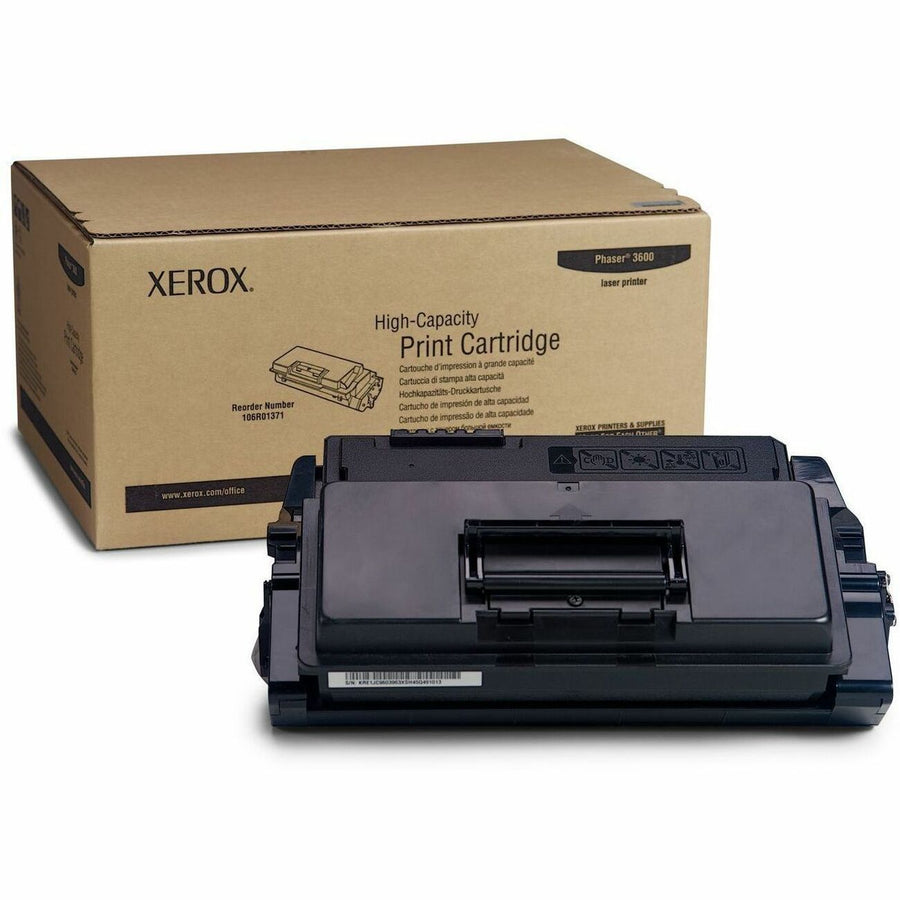 Xerox Phaser 3600 High Capacity Toner Cartridge, XER106R01371