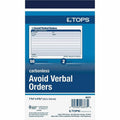 TOPS Avoid Verbal Orders Book, White, TOP46373