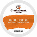 Keurig Green Mountain Gloria Jean's K-Cup, Pod Butter Toffee, Keurig Single-Serve K-Cup Pods, Medium Roast Coffee, 24 Count, 24 / Box, DIE60051-012