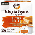 Keurig Green Mountain Gloria Jean's K-Cup, Pod Butter Toffee, Keurig Single-Serve K-Cup Pods, Medium Roast Coffee, 24 Count, 24 / Box, DIE60051-012