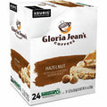 Keurig Green Mountain Gloria Jean's K-Cup, Pod Hazelnut Keurig Single-Serve K-Cup Pods, Medium Roast Coffee, 24 Count, 24 / Box, DIE60051-052