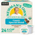 Keurig Dr Pepper . Newman's Own Organics K-Cup, Pod Special Blend Keurig Single-Serve K-Cup Pods, Medium Roast Coffee, 24 Count, 24 / Box, GMT4050