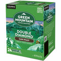 Keurig Dr Pepper . Green Mountain Coffee K-Cup, Pod Double Diamond, Keurig Single-Serve K-Cup pods, Dark Roast Coffee, 24 Count, 24 / Box, GMT4066