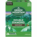 Keurig Dr Pepper . Green Mountain Coffee K-Cup, Pod Double Diamond, Keurig Single-Serve K-Cup pods, Dark Roast Coffee, 24 Count, 24 / Box, GMT4066