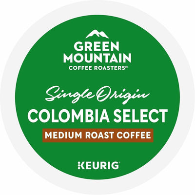 Keurig Dr Pepper . Green Mountain Coffee Roasters K-Cup Colombia Select Coffee, 24 / Box, GMT6003