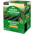 Keurig Dr Pepper . Green Mountain Coffee Roasters K-Cup Breakfast Blend Coffee, 24 / Box, GMT6520