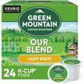 Keurig Dr Pepper . Green Mountain Coffee K-Cup, Pod Our Blend Keurig Single-Serve K-Cup Pods, Light Roast Coffee, 24 Count, 24 / Box, GMT6570