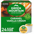 Keurig Dr Pepper . Green Mountain Coffee Roasters K-Cup Caramel Vanilla Cream Coffee, 24 / Box, GMT6700