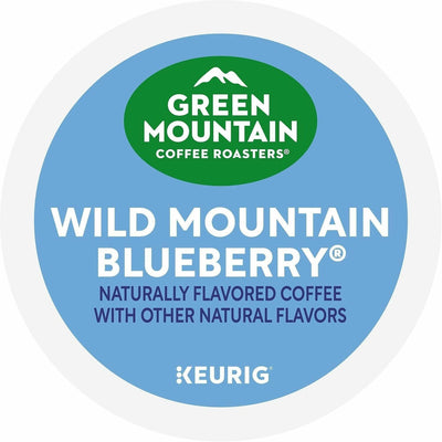 Keurig Dr Pepper . Green Mountain Coffee Roasters K-Cup Wild Mountain Blueberry Coffee, 24 / Box, GMT6783