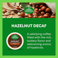 Keurig Dr Pepper . Green Mountain Coffee K-Cup, Pod Hazelnut Decaf Coffee, Keurig Single-Serve K-Cup pods, Light Roast, 24 Count, 24 / Box, GMT7792