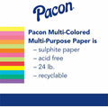 Dixon Ticonderoga Pacon Kaleidoscope Multipurpose Paper - Hot Pink, 8 1/2" x 11", 500 / Ream, PAC102052