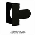 Universal Bookend, Black, 1 Pair, UNV54095