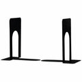 Universal Bookend, Black, 1 Pair, UNV54095