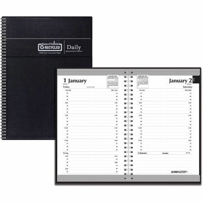 House of Doolittle Quarter-hourly Appointment Daily Planner, 5", HOD28802