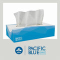 Georgia Pacific . Pacific Blue Select Facial Tissue by GP Pro - Flat Box, White, 100 / Box, GPC48100