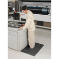 Millennium Mat Guardian Floor Protection Air Step Antifatigue Mats, Black, MLL24030502