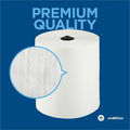 Georgia Pacific . Georgia-Pacific enMotion Premium Touchless Roll Towel, White, 6 Roll, GPC89410