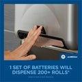 Georgia Pacific . Georgia-Pacific enMotion Premium Touchless Roll Towel, White, 6 Roll, GPC89410