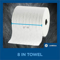 Georgia Pacific . Georgia-Pacific enMotion Premium Touchless Roll Towel, White, 6 Roll, GPC89410