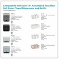Georgia Pacific . Georgia-Pacific enMotion Premium Touchless Roll Towel, White, 6 Roll, GPC89410