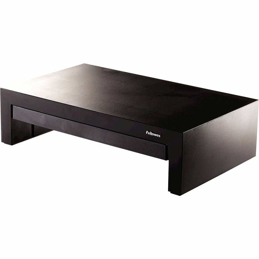 Fellowes Designer Suites Monitor Riser, 16" x 4.38", Pearl, Scuff Resistant, FEL8038101
