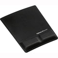 Fellowes Mouse Pad / Wrist Support with Microban Protection, Black, 1, FEL9181201