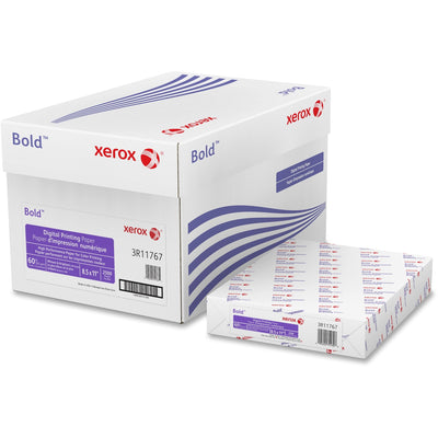 Domtar Xerox Bold Digital Printing Paper - White, 8 1/2" x 11", 1 Pack, XER3R11767