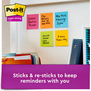 Post-it® Super Sticky Note Pads - Energy Boost Color Collection, 1 Pack